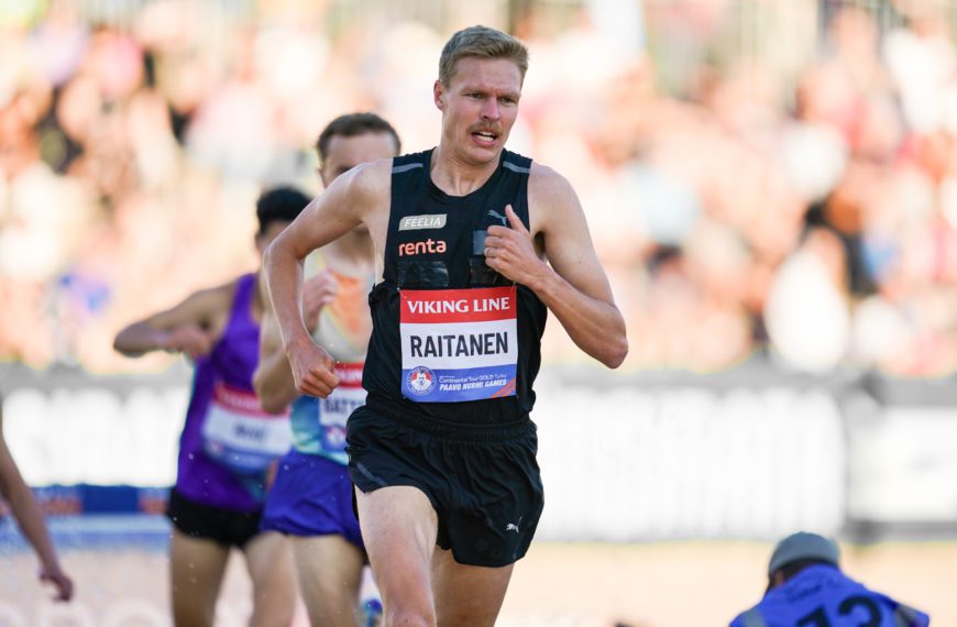 Raitasen kausi alkaa Paavo Nurmi Gamesissa –&hellip;